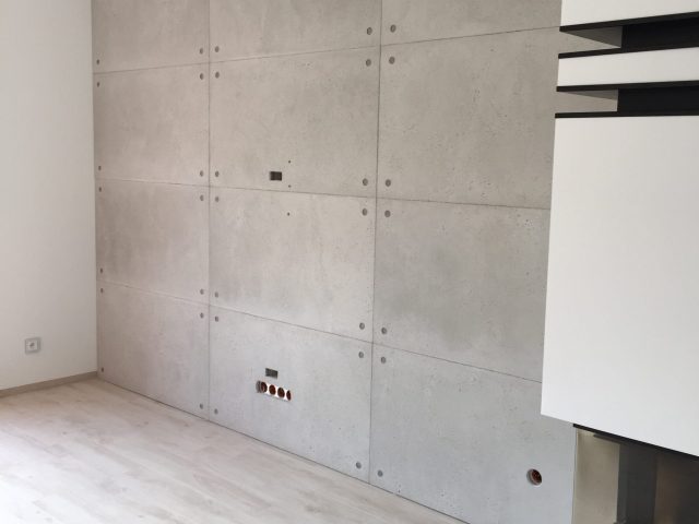 Ściana betonowa sbadesign