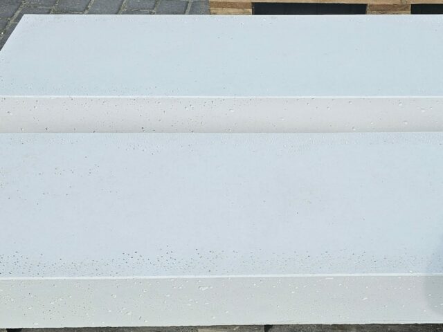 stopnie betonowe grubość 15cm kolor bielony sbadesign